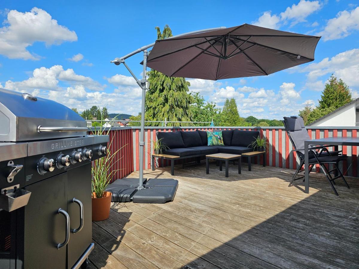 Tucan - Rooftop Terrace With View, Bbq, Ps4+Stream Marburg المظهر الخارجي الصورة